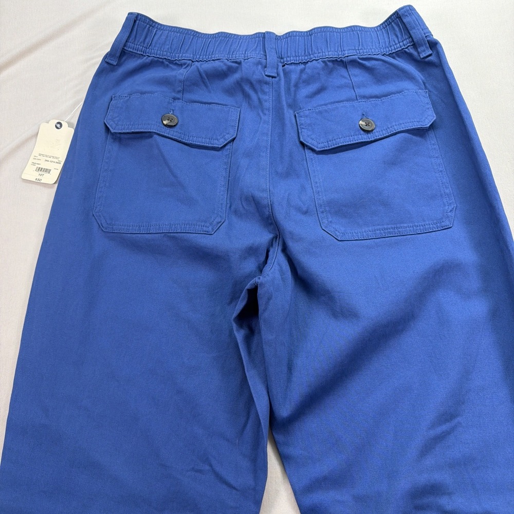 St John's Bay Women's Straight Leg pants SZ 10 Color Teue Navy NWT - Picture 5 of 7
